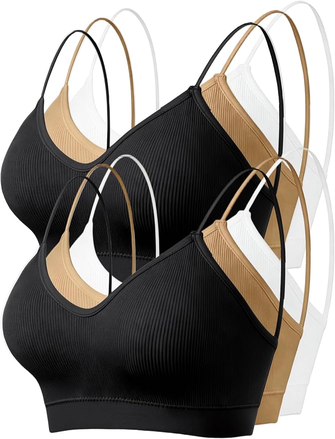 Black 2pcs+white 2pcs+beige 2pcs