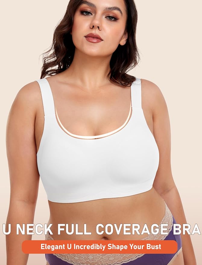 U Neck - White