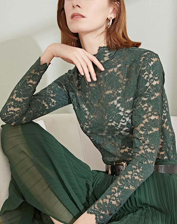 Dark Green & Without Cami