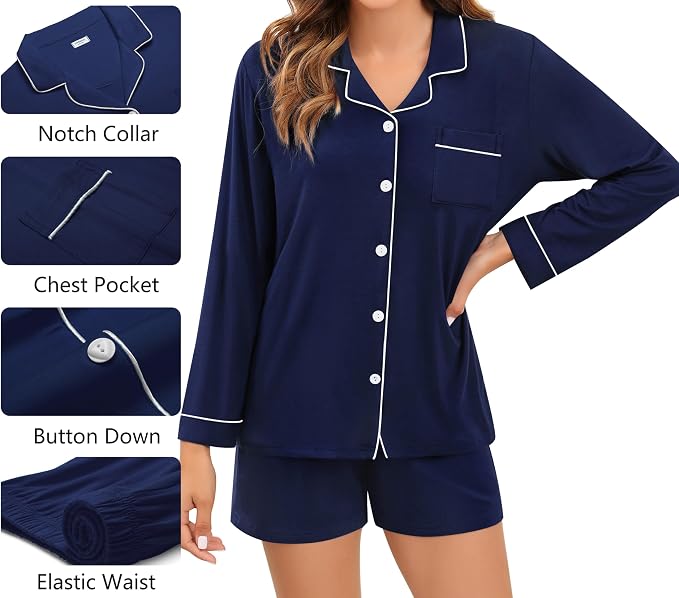 Long Sleeve Navy Blue