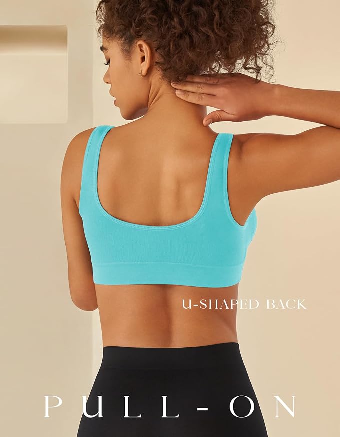 6 Pack Black White Nude Blue Pink Light Purple