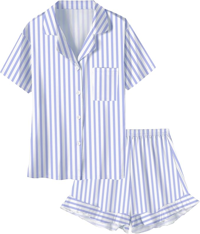 Light Blue Striped