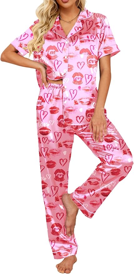 Pink Lip Heart