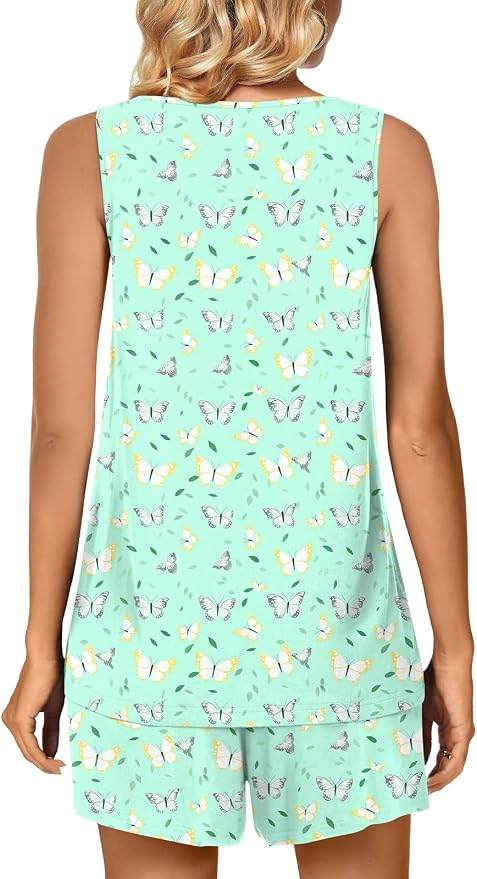 01-colorful Green Butterfly