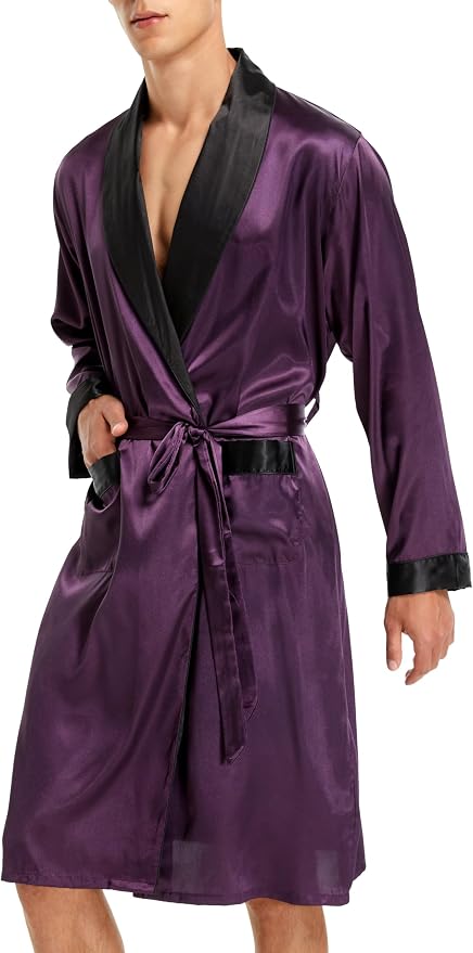 Purple With Black Collar