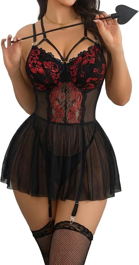 Black Red Flower