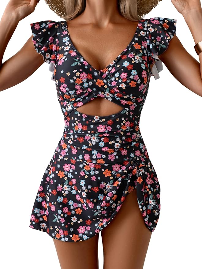 Colored Flowers, Black