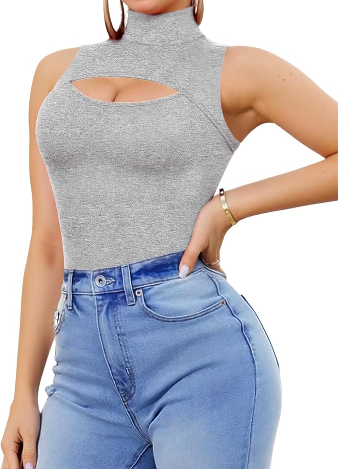 04 Light Heather Grey Sleeveless