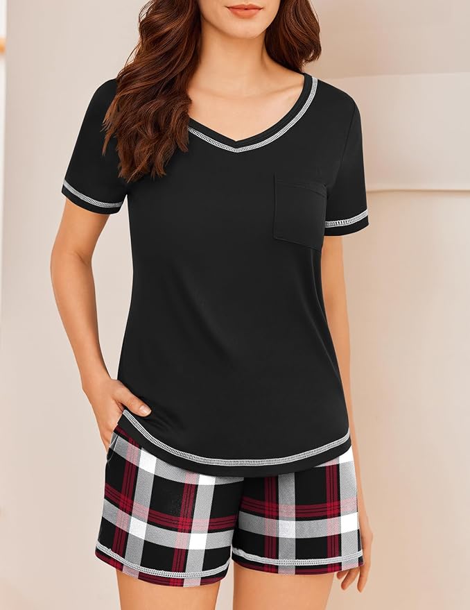 Black and Red Plaid