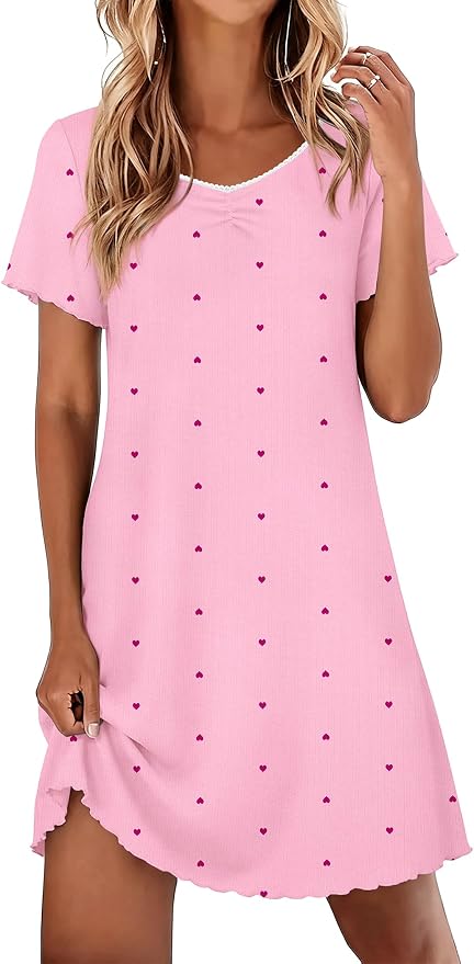 Pink Red Hearts