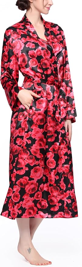 Red Floral Print
