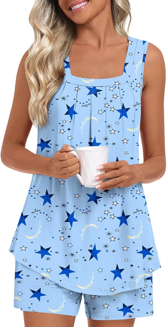 1-blue Star Moon