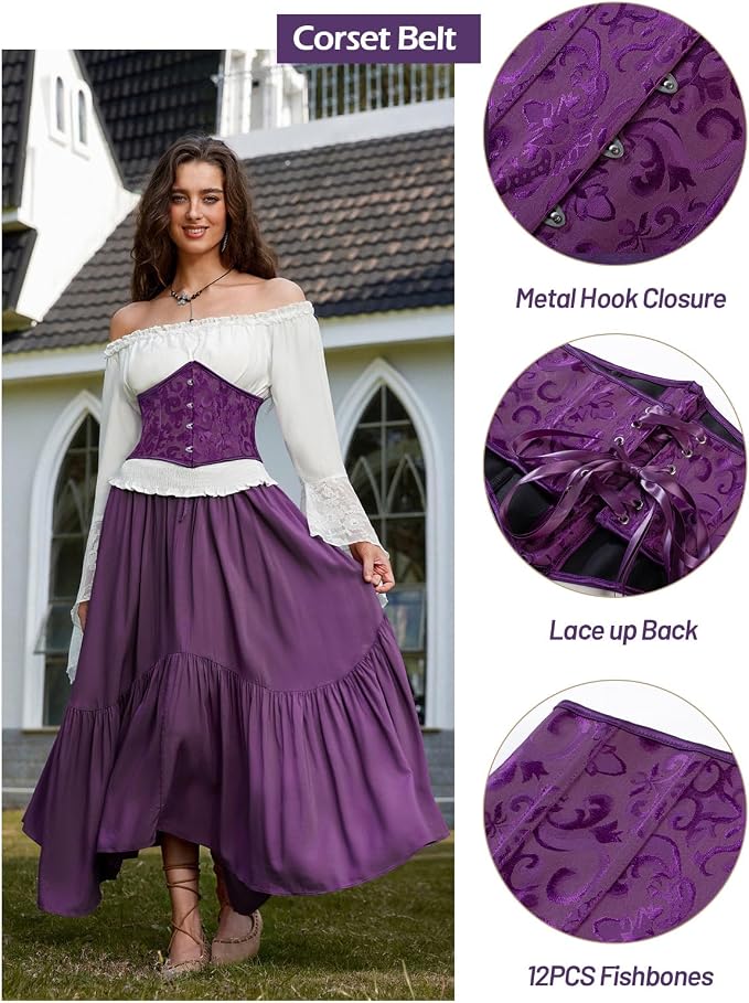 Purple Jacquard