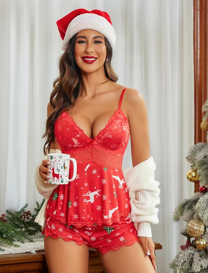 Christmas Reindeer Red