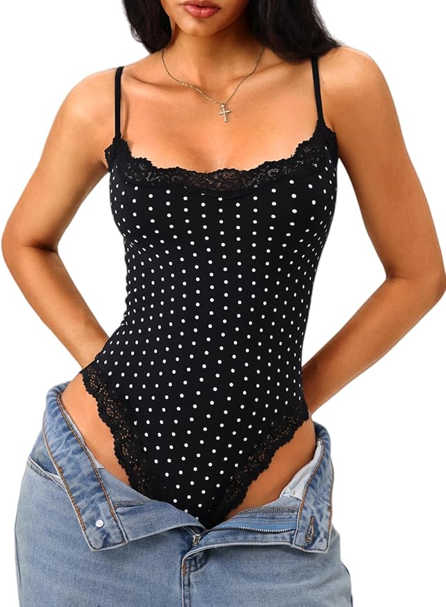 Black Polka Dot