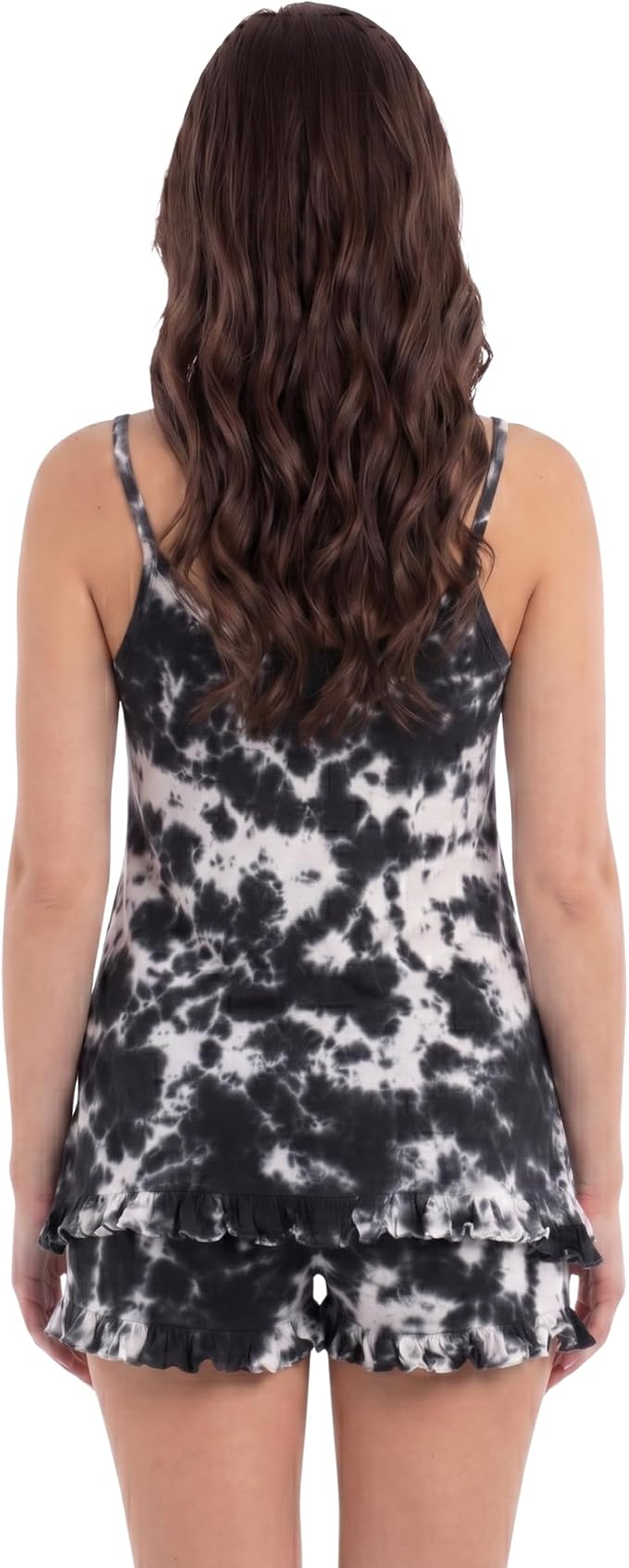 Tie Dye Black and White