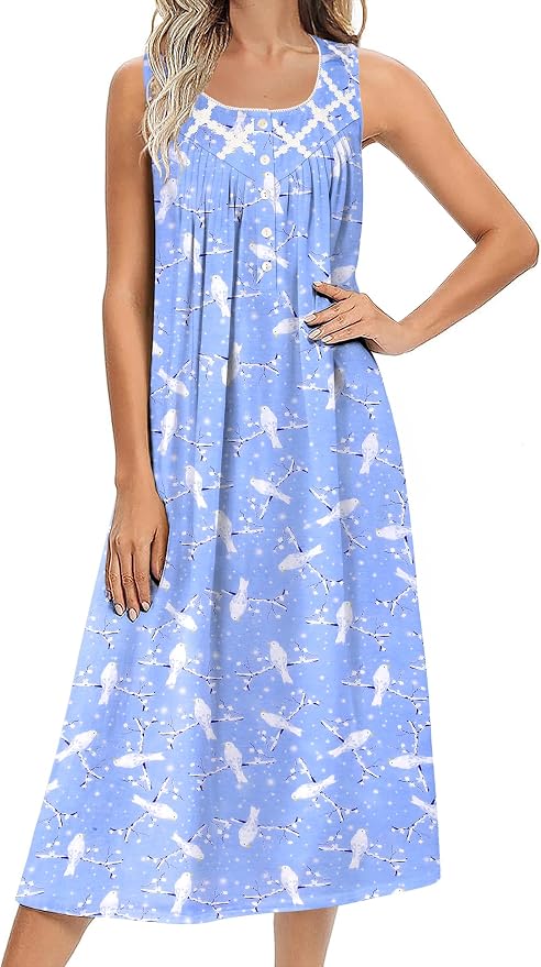 Blue White Birds