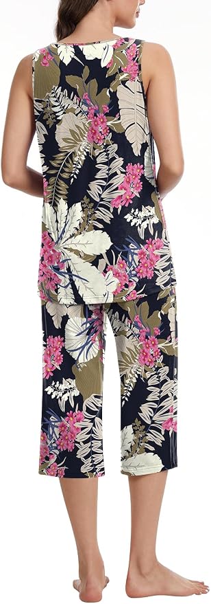 Large Leaf Pink Floral