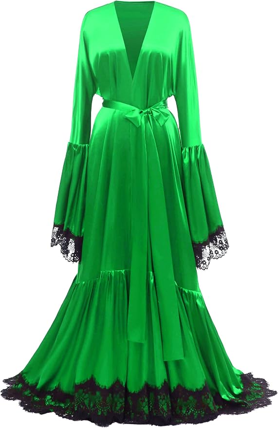 Light Green-black Lace