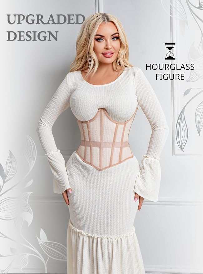 Short Torso Beige - Measure Your Body & Use the Size Chart!