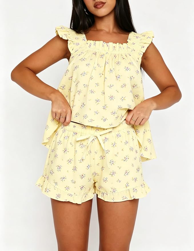 Frill Yellow Floral