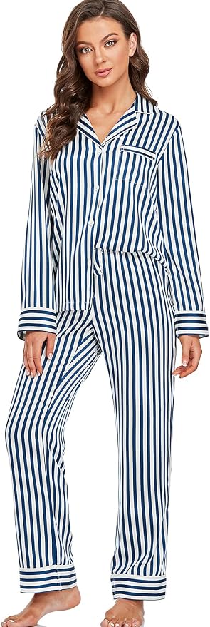 Navy/Ivory, Stripe