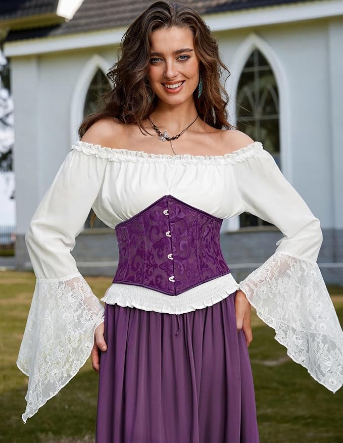 Purple Jacquard