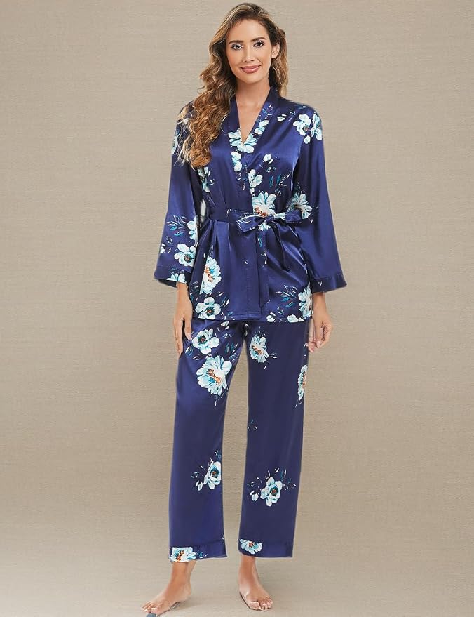 Navy Floral
