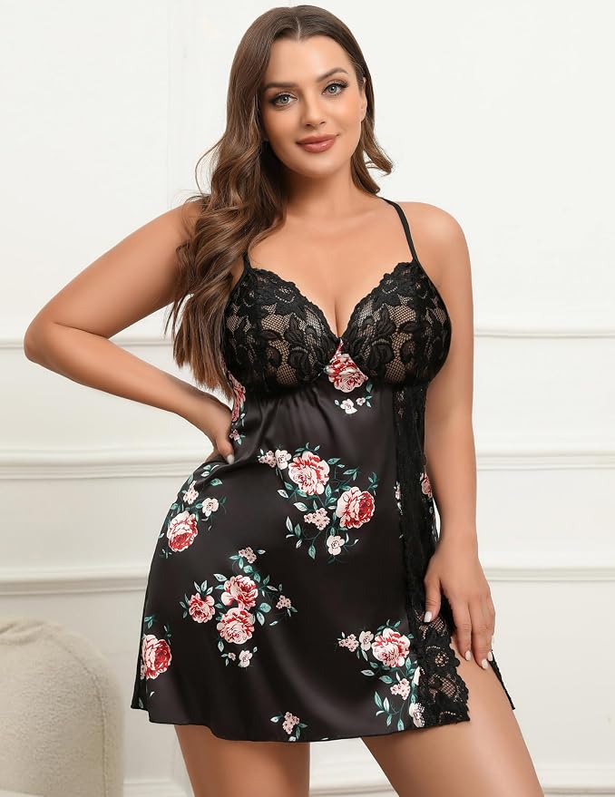 Floral Black