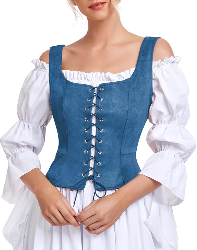 Blue Corset