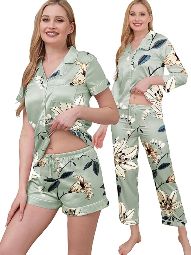 Floral A04-sage