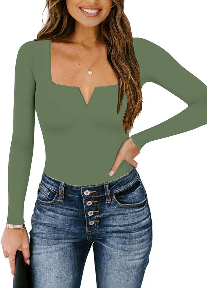 D-olive Green Long Sleeve