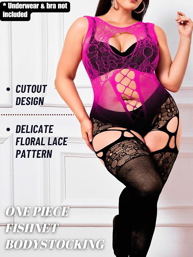 Gradient Hot Pink Black