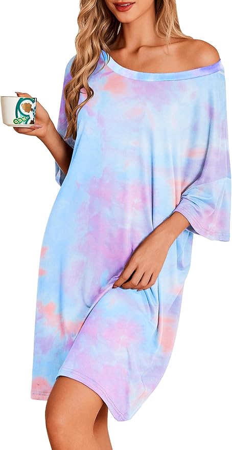 Blue & Purple Tie Dye