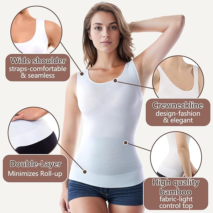 Tank Tops-white