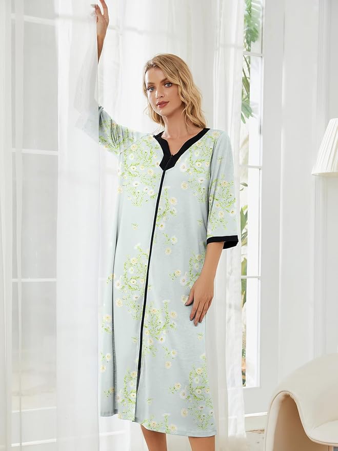 Light Green Floral