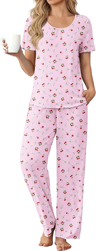 Cherry and Flowers