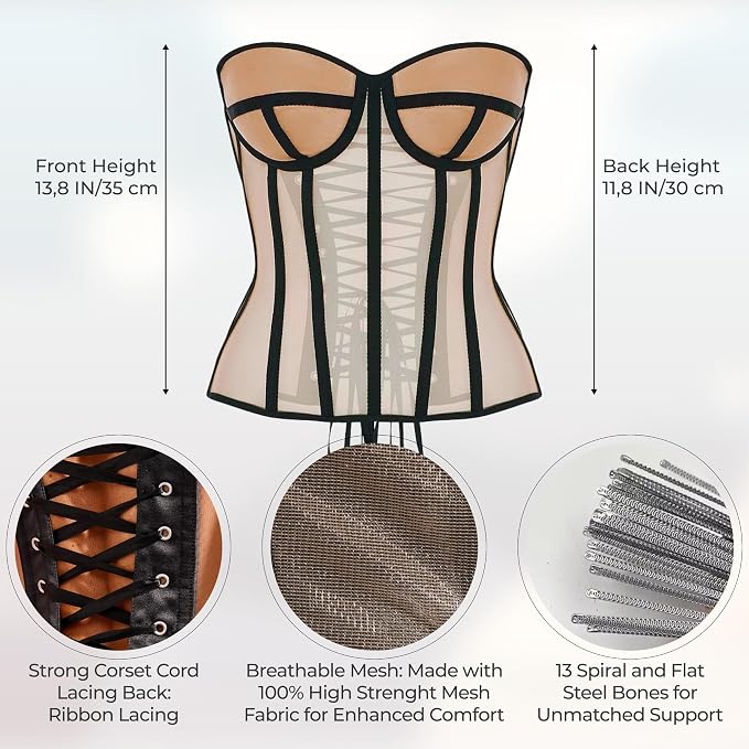 Beige - Measure Your Body & Use the Size Chart!