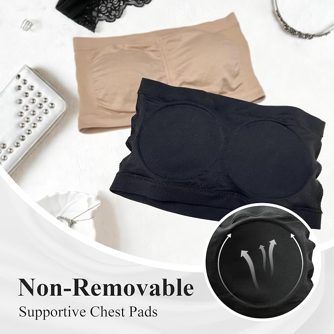 Black 1-pack-non-removable Padding