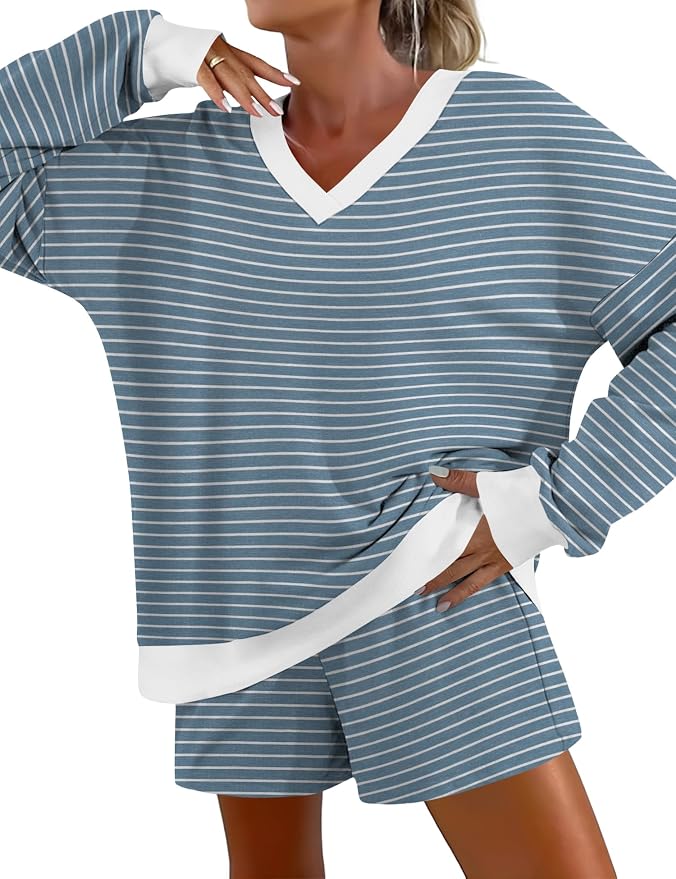 Blue White Stripes