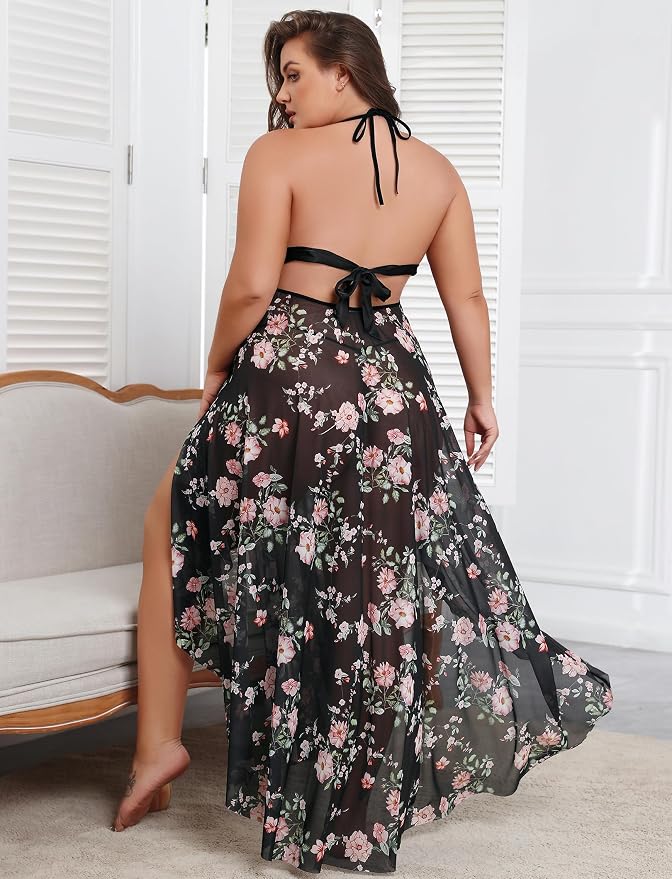 Black Floral