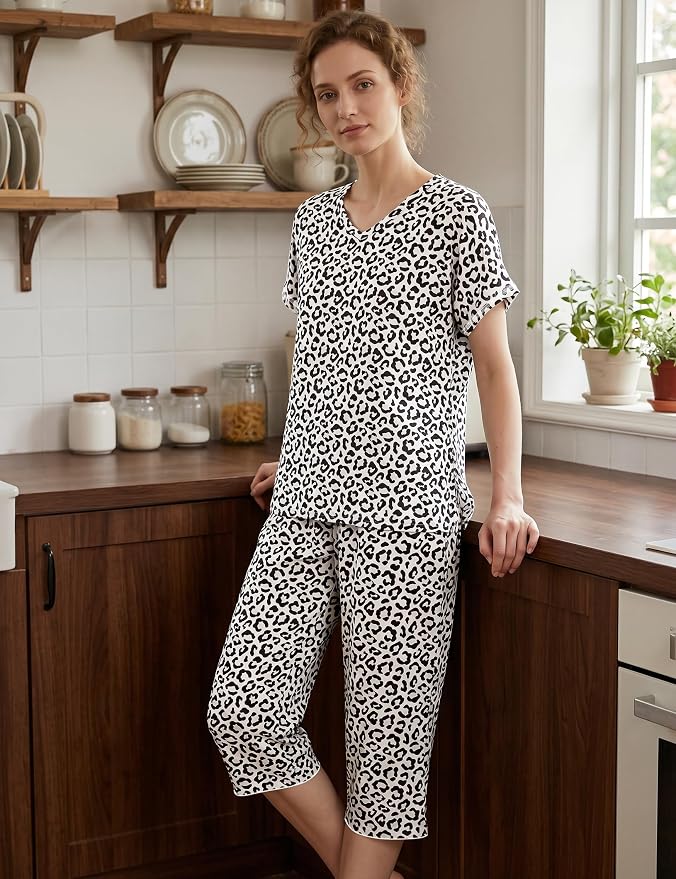 Leopard Print, Grey