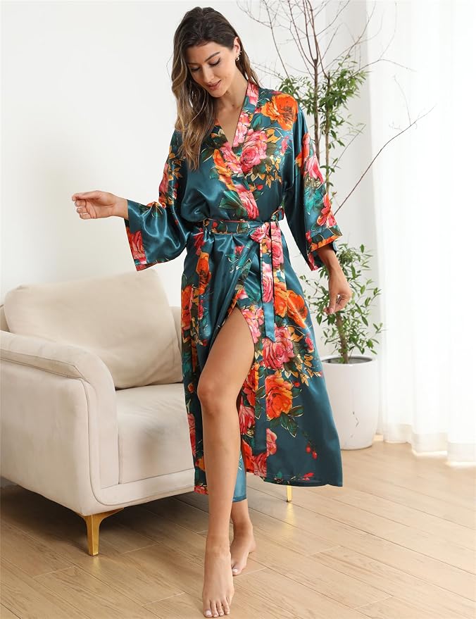 Rose Floral Darkgreen