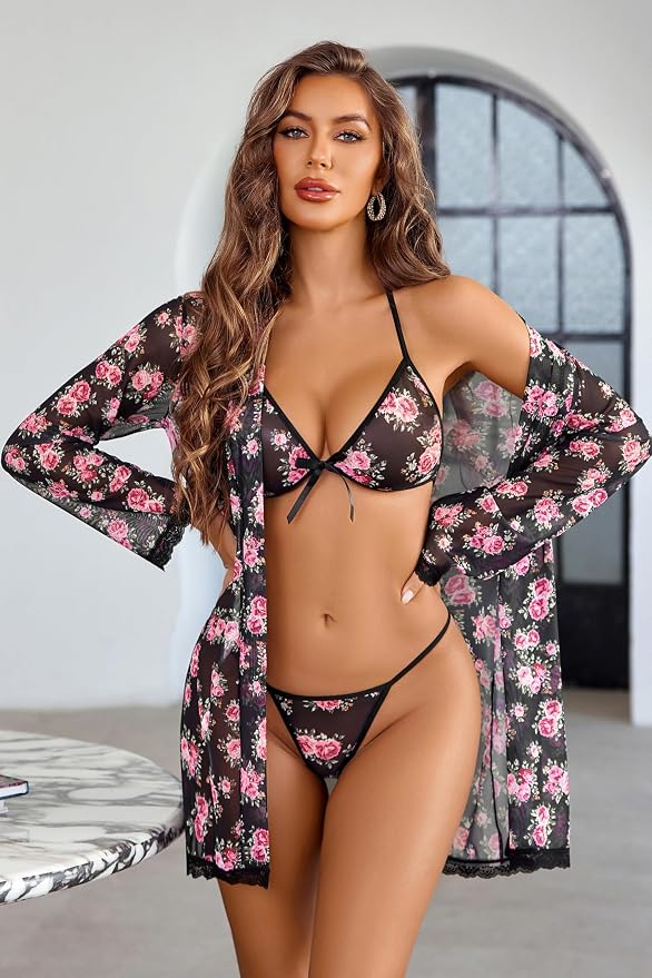 Black Floral