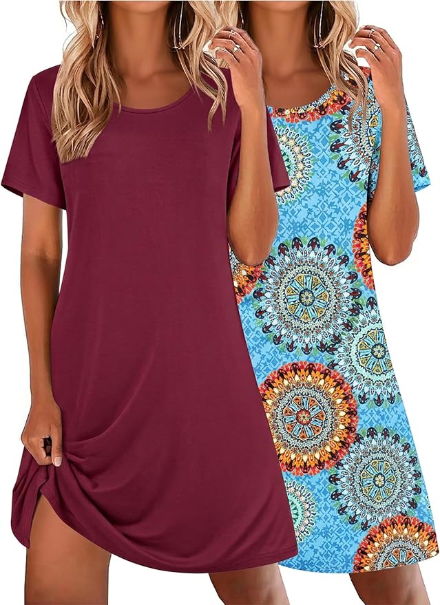 Blue Boho+maroon