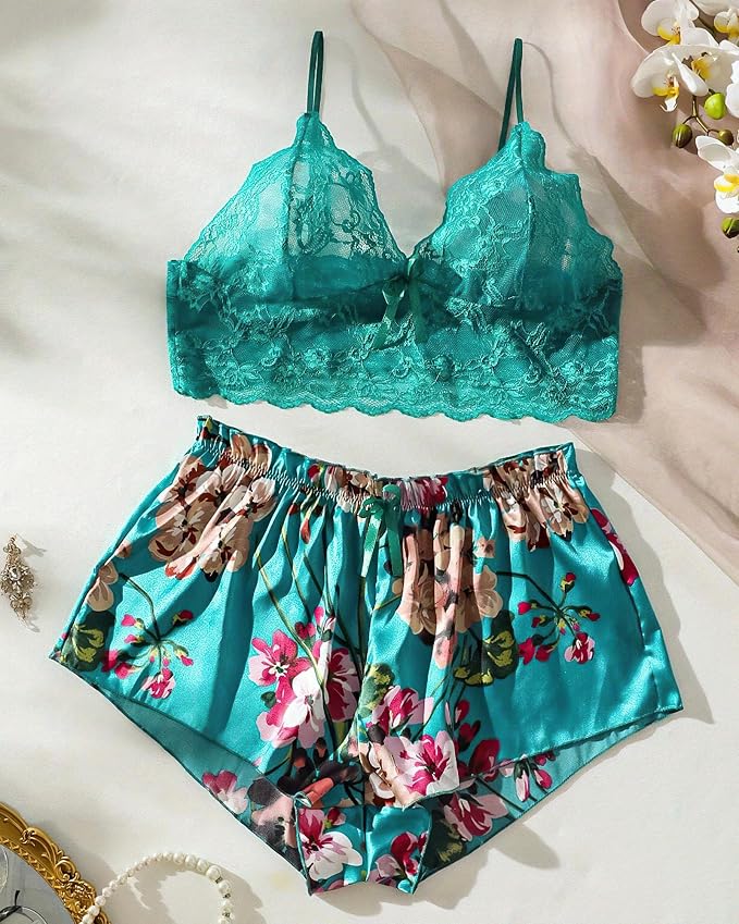 Blue-flora