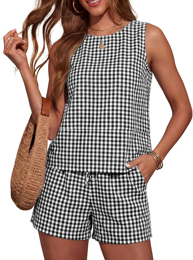 Black White Checkered