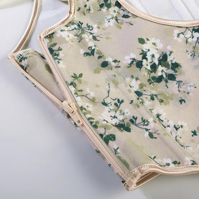 Ivory Green Floral