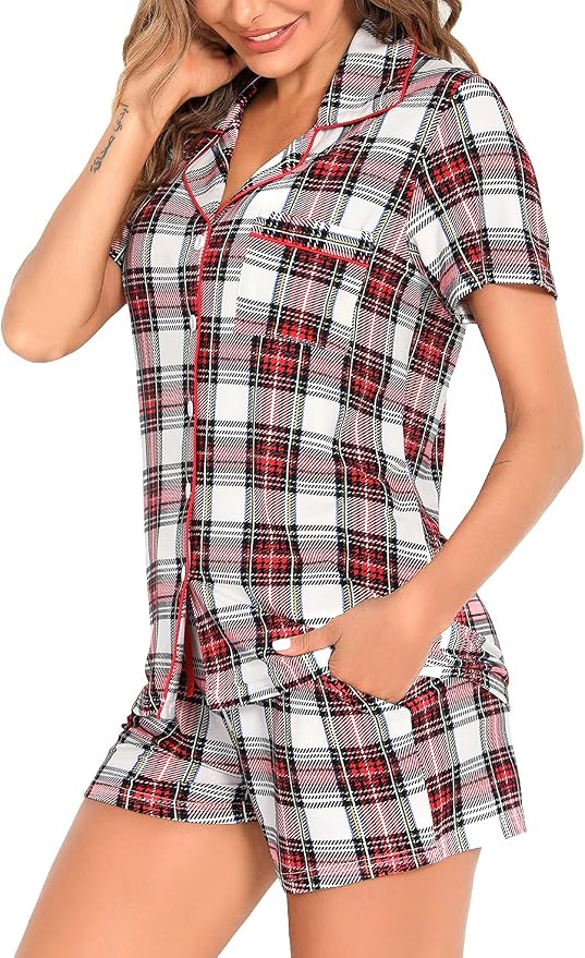 Red and White Plaid