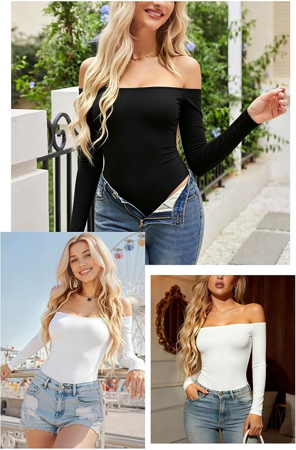 2-pack Black White Long Sleeve